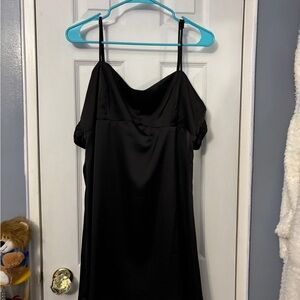 Urban Outfitters Black Tie Back Dress